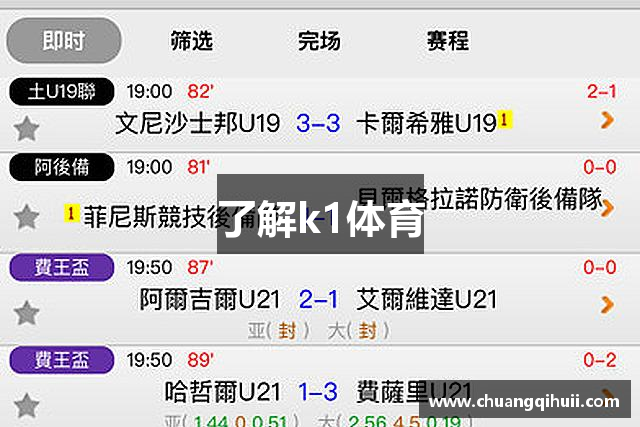 了解k1体育